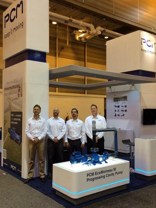 PCM_Moineau's tweet photo. PCM North America @WEFTEC. Keep it Moving  Come by booth 2863 to discover more about the Original PC manufacturer http://t.co/TkUfBkKZAU