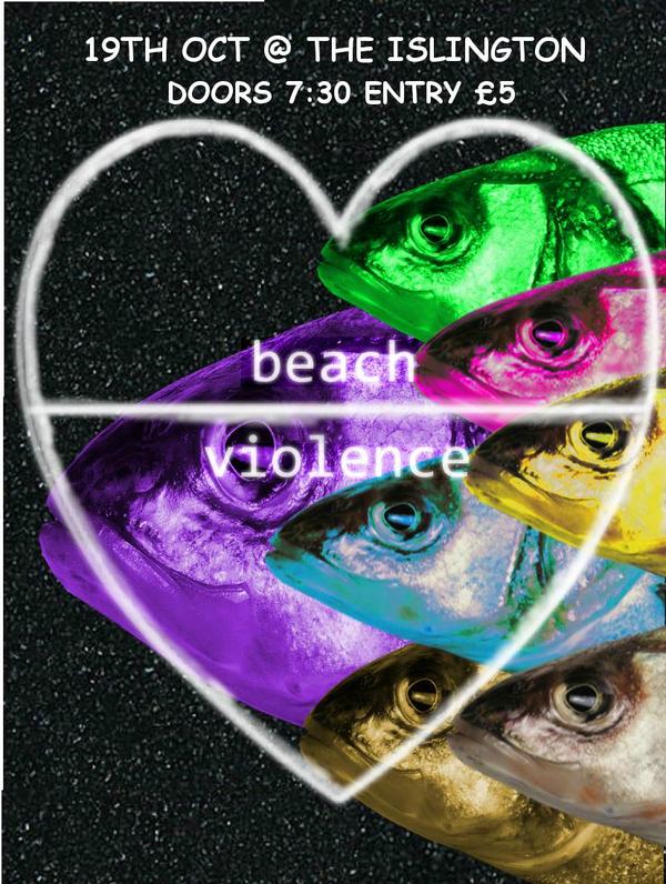 BEACHVIOLENCE's tweet photo. @BEACHVIOLENCE @TheIslington 19th October with these beauts: @madameso @ThisIsJana @Delairemusic (\/)!_!(\/) <B XO http://t.co/rEeqClCMp3