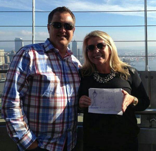 BenJohnshoy's tweet photo. Thoughts and prayers for @ericgilseth on #TeamEric day from our view in Seattle. #SpaceNeedle #lls #CancerEndsWithMe http://t.co/tQFIQyZXOH