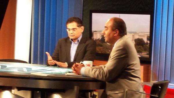 Razarumi's tweet image. RT @NZehra_: @Razarumi joins @bhupendrachaube on @ibnlive  #ModiMeetsAmerica from @cnni DC