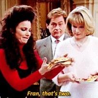 Guess what ?!?! |

That 90s feminist swag, though. Happy birthday, Fran Drescher!

CBS ...  