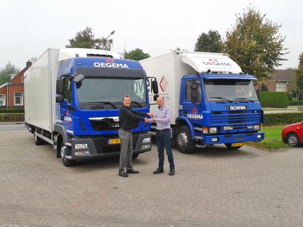 Nieuwe MAN TGL 12.220 euro 6 door Wierda Joure.Afscheid Scania na 1.500.000 KM.