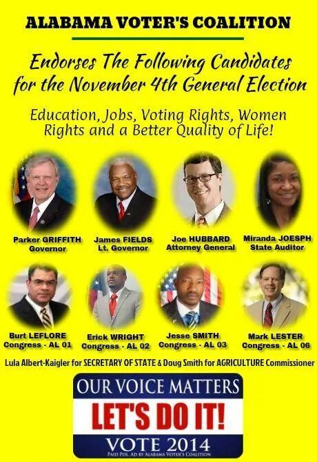ErickWright2014's tweet photo. Thanks @AlabamaAVC 4 endorsing @ErickWright2014! @jt4congress2014 @LeFloreCampaign @FieldsforLtGov #justthinkwright http://t.co/5d1TJs0vH3