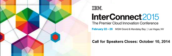 ABSconsulting's tweet photo. Call for speakers for #IBMInterconnect extended to 10th October. #IBMinnovate http://t.co/oukltQjAg3  #IARTG http://t.co/nUPibj09jc