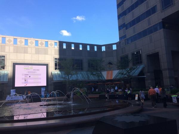 bmolotsky's tweet image. #GreenFair - going on now #commercesquare in #philly @GreenworksPhila @MilkCratePhilly @greenphillyblog come on by!