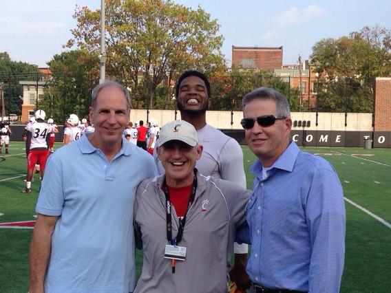 Nothing like surrounding yourself with the best media corps in America.