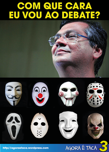 Com que cara eu vou ao debate? <a href="/flaviodino/">Flávio Dino 🇧🇷</a>