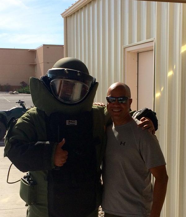 nasftraino's tweet photo. EOD Drill today. http://t.co/AITaXGUMDK