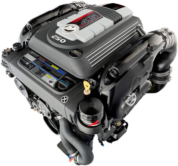 MercuryMarine's tweet photo. Mercury's new 4.5-liter 250hp sterndrive engine named top innovative product in its category at #IBEX14. http://t.co/0PgQNW60Ag
