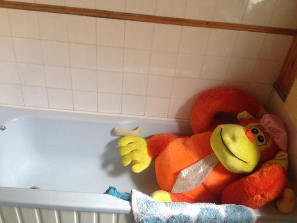 GeoffOrange's tweet image. Hey ladies! Fancy a soak in my tub? #SoapyTitWank 🍌🐵 xxx