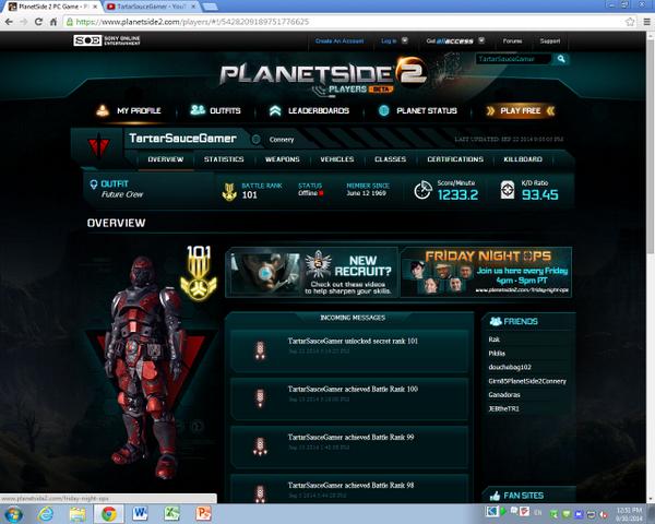 ballsac60150706's tweet photo. @planetside2 This guys a beast! http://t.co/lC4vXc0NeC