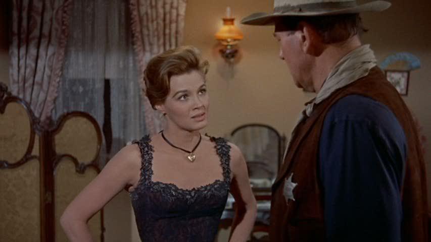 Happy birthday Angie Dickinson, 83 today; with Wayne in Hawks great Rio Bravo 