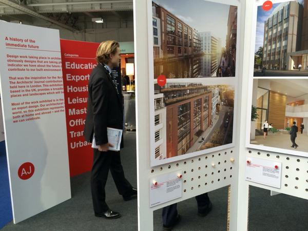 SP_Townsend's tweet image. #ArchitectureTomorrow at #mipimuk - @ArchitectsJrnal curates exhibition of &apos;future&apos; projects