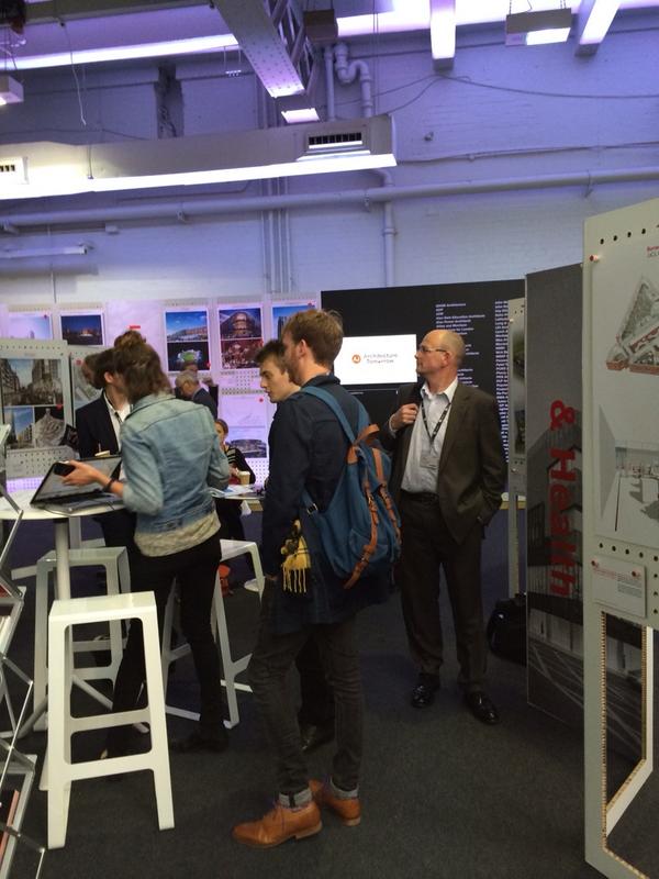 SP_Townsend's tweet image. #ArchitectureTomorrow pulling in the crowds at #mipimuk @ArchitectsJrnal