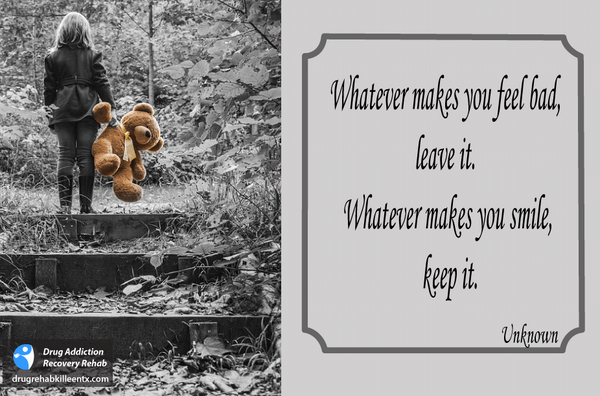 Keeping the things that makes you smile helps you overcome the hardest part of your recovery. #life #quotes