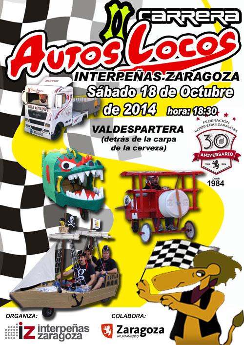 interpzgz's tweet photo. III Edición Autos-Locos.Sábado, 18/18:30h Pabellón Interpeñas.Espacio Z Valdespartera: http://t.co/MrHPSqKWyW #iz30 http://t.co/wfvXtxXt9O