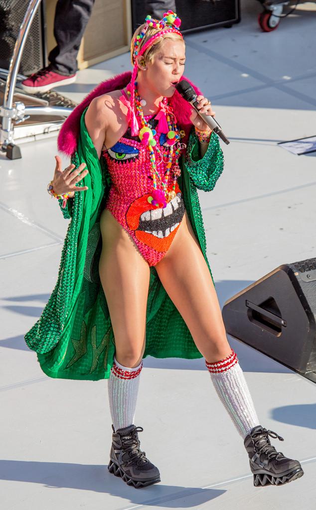 E! News on X: "Miley Cyrus says she doesn't mind being called crazy: "Look  at me, I am a walking joke." http://t.co/yF2yfY7cAT http://t.co/Ek5dvsHpvQ"  / X