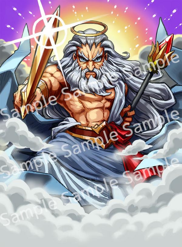 パズドラtcg公式 イラスト紹介 一昨日のニコ生で紹介させていただいたゼウスです すばらしい肉体美を披露していただきました Padtcg パズドラ Http T Co Ccqrvq5xpy Twitter