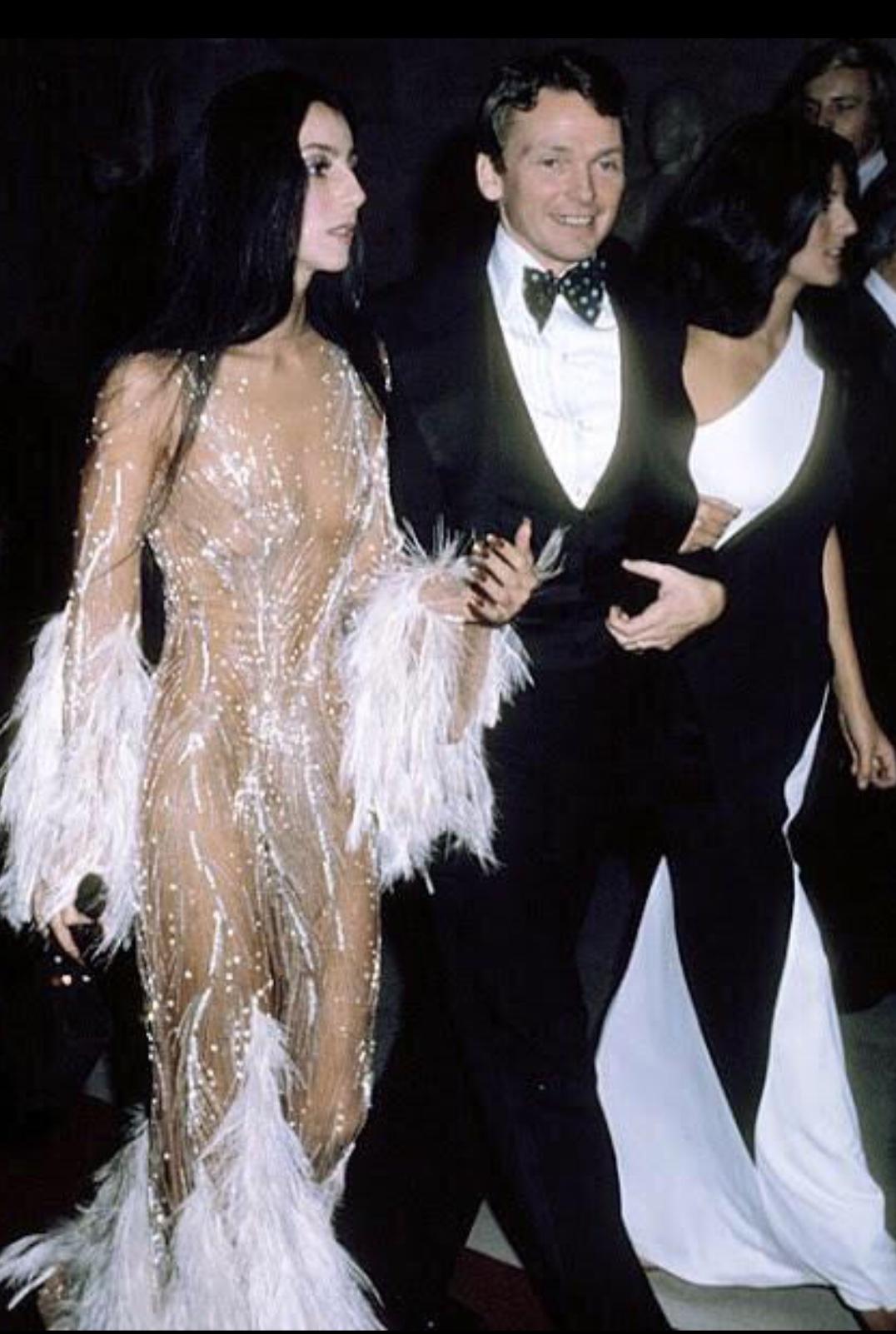 Cher on Twitter: "Pauli in Blk & White Bob Mackie in Tux & Me in
