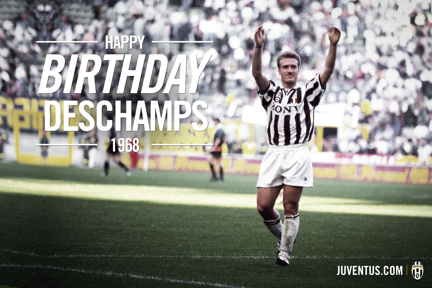178 glittering appearances as a player, one triumphant season in the dugout. Happy birthday, Didier Deschamps! 