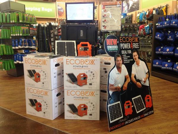 Switch2PSP's tweet photo. Ecoboxx 160 will be in all @OutdoorW stores country wide by the weekend! Don't miss out on their special! #Switch2PSP http://t.co/Si5fpWiOmO