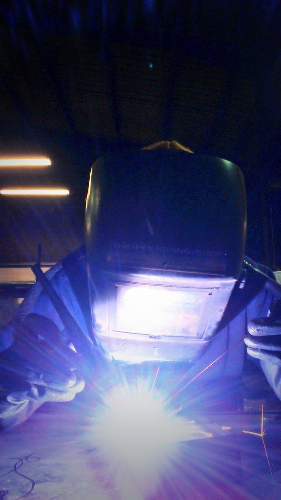 MetalSecrets's tweet image. Tigging about on my next creation #tigwelding #welding #metalwork