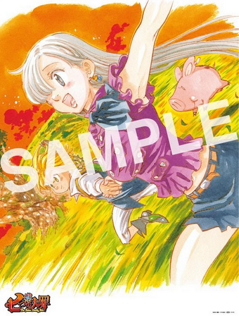七つの大罪グッズ情報騎士団 本日発売 Tvアニメ 七つの大罪 オープニングテーマ いきものがかり 熱情のスペクトラム アニメイト特典に鈴木央先生描き下ろしオリジナルb2サイズポスター Http T Co Ks7wfteygx Http T Co Dns05uiiwt Twitter
