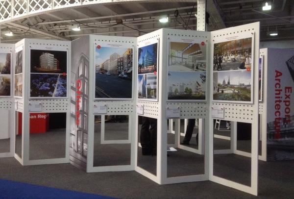 GeoffRich's tweet image. Clever and smart all-cardboard exhibition stands at #MIPIMUK. Well done @ArchitectsJrnal #ArchitectureTomorrow!
