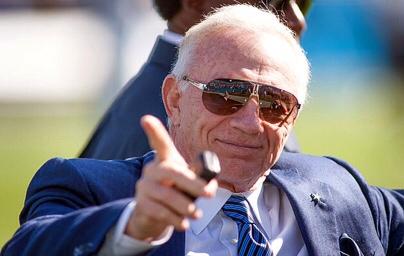 I see ya  Adam Jerry Jones is assured of having a very happy 72nd birthday today. 