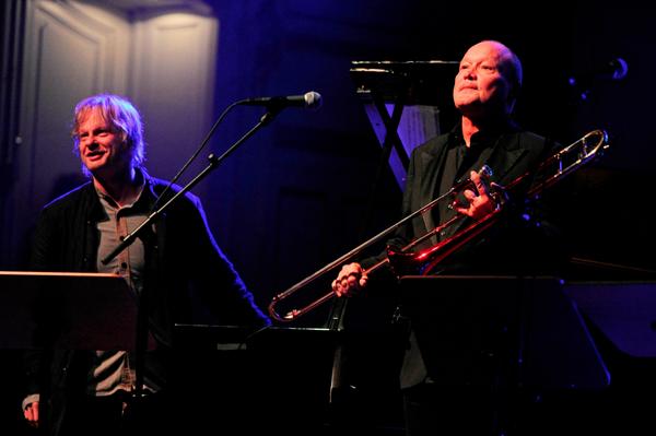 IiroRantala's tweet image. Hamburg vibe, last Saturday. Nils Landgren 20-years on #ACTmusic