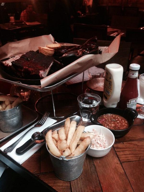 team lunch &amp; slushie cocktails @ <a href="/BigEasyLondon/">Big Easy London</a>