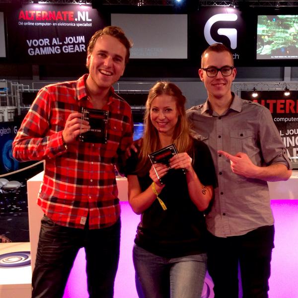 XGNnl's tweet photo. Gefeliciteerd @ubisoftnl en @GameManiaNLD met de #Firstlook2014 Awards! http://t.co/6akSbcrQgm