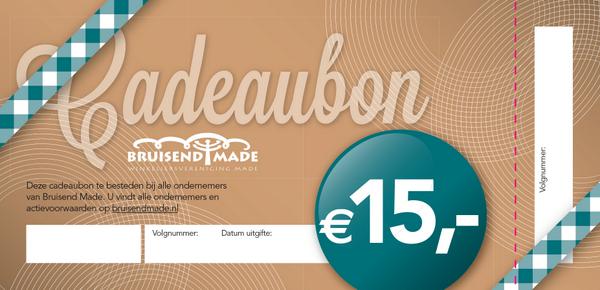 Nu verkrijgbaar de #bruisendmade cadeaubon! voor meer info bruisendmade.nl