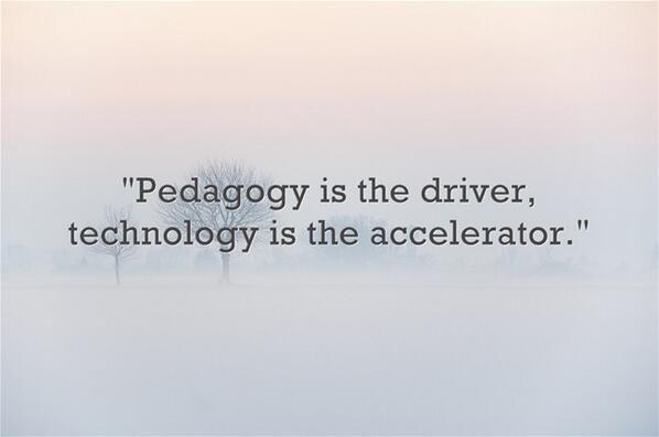 StileEducation's tweet photo. "@itslearning: "Pedagogy is the driver, technology is the accelerator." #edtech #blendedlearning #4its http://t.co/tbcdMKNKdO"