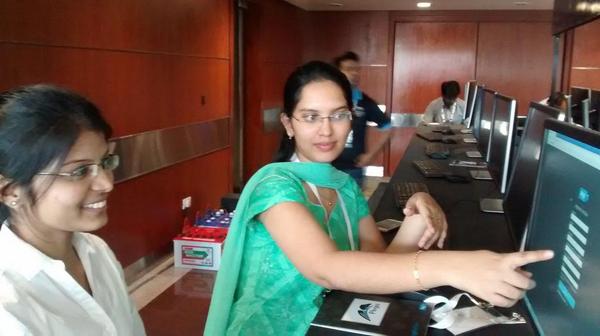 parthium's tweet image. Busy volunteers at #pegatestdrive at day2 #pegadevcon