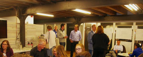 Brainstormen over strategisch beleidsplan Almende College. De derde en laatste avond vindt plaats op 29 oktober.