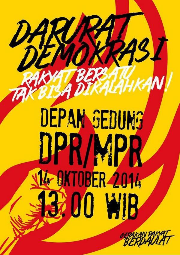 Tolak UU PILKADA! Sadar, bersatu, dan lawan! <a href="/BEM_IISIP/">BEM KM IISIP JAKARTA</a> <a href="/KANITAIISIP1/">KANITA IISIP</a> <a href="/LMND_IISIP/">Ekom Kampus Tercinta</a> <a href="/SEMARUI/">Serikat Mahasiswa Progresif UI</a> <a href="/APERMA32/">APERMA32</a> <a href="/rakyat_melawan/">menolakLupa</a>