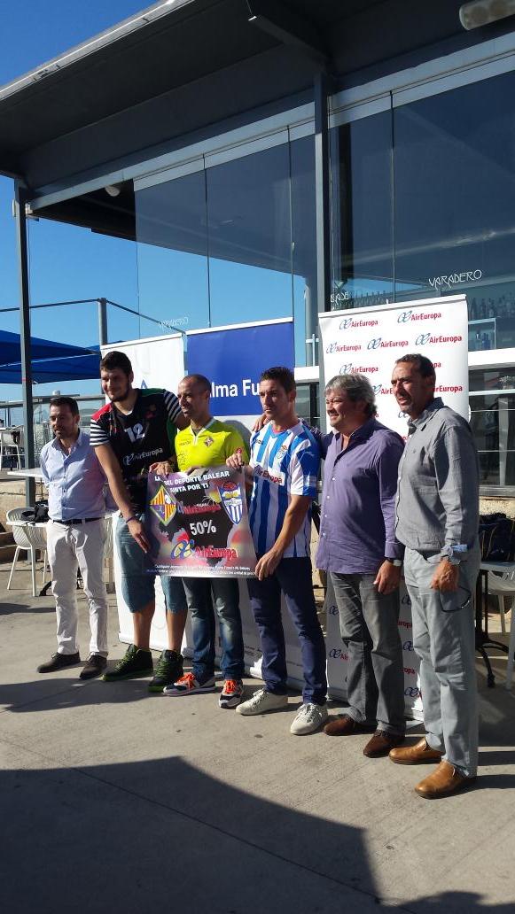 Nos han escogido para presentar la nueva campaña de <a href="/AirEuropa/">Air Europa</a> con el deporte balear.