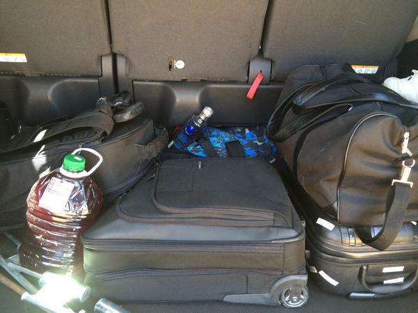 DjDimplez's tweet photo. Packed and ready to head home. #cirocweekend http://t.co/3AXYO0DhBG