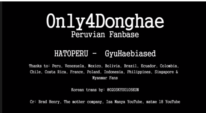  PROJECT VID This is for our ^3^
141015 Happy Birthday 29th Lee Donghae  
by: 
