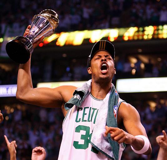 Happy birthday Paul Pierce! The Truth won the 2008 Finals MVP during his spell in Boston.  