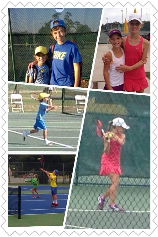 Great weekend of tennis - juniors playing hard!