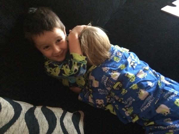 22 month old just starting to fight back.