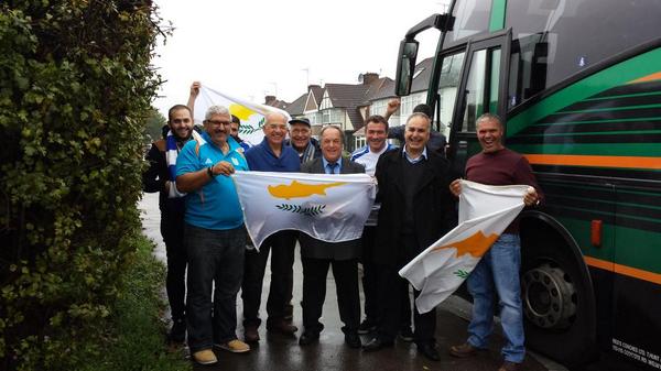 Parikiaki's tweet image. We are on our way to Cardiff for Wales v Cyprus