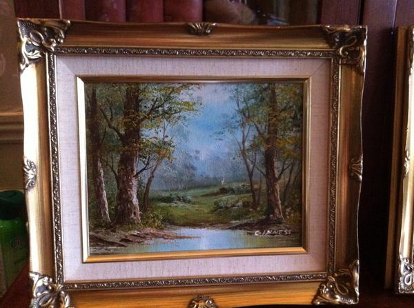 Langtonsantique's tweet photo. Purchased 2 lovely oil paintings today...research needed now though! #antiques #collectables #artwork http://t.co/VAuMQbDz9L