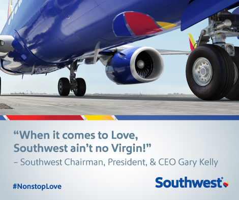 SouthwestAir's tweet photo. Celebrating a milestone in Dallas history! #NonstopLove, courtesy of the LUV airline. http://t.co/SYRokZ285R