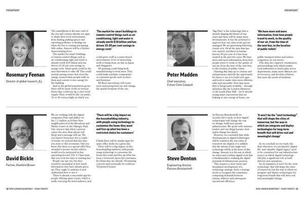 wsp's tweet image. How we integrate digital technologies will shape cities of tomorrow: Steve Denton in @nlalondon #digitalpotential