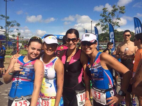 Renata, Michelle y Cristina Kelly tambien participaron en el duatlon <a href="/TriStorePanama/">TriStorePanama</a>
