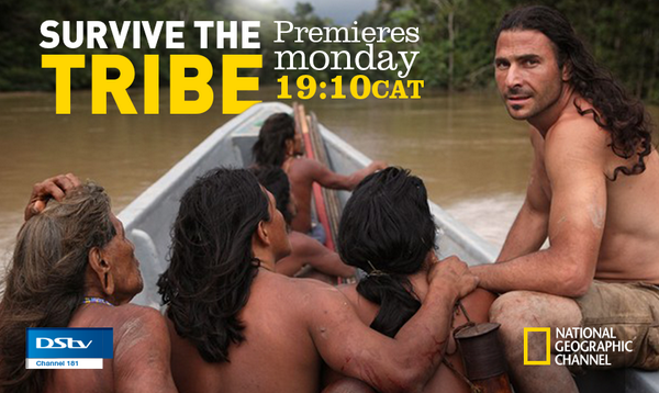 SurviveTheTribe's tweet photo. #SurviveTheTribe with #HazenAudel now showing on @NatGeoAfrica http://t.co/X5sGDHQOUp