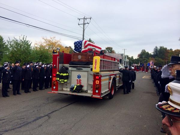ScottLaPrade's tweet image. We are here for our fallen brother in Hartford. RIP